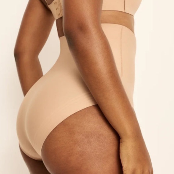 Knix Shaper High Rise Leakproof Briefs Sz L NWOT in Warm Sand - Picture 1 of 9